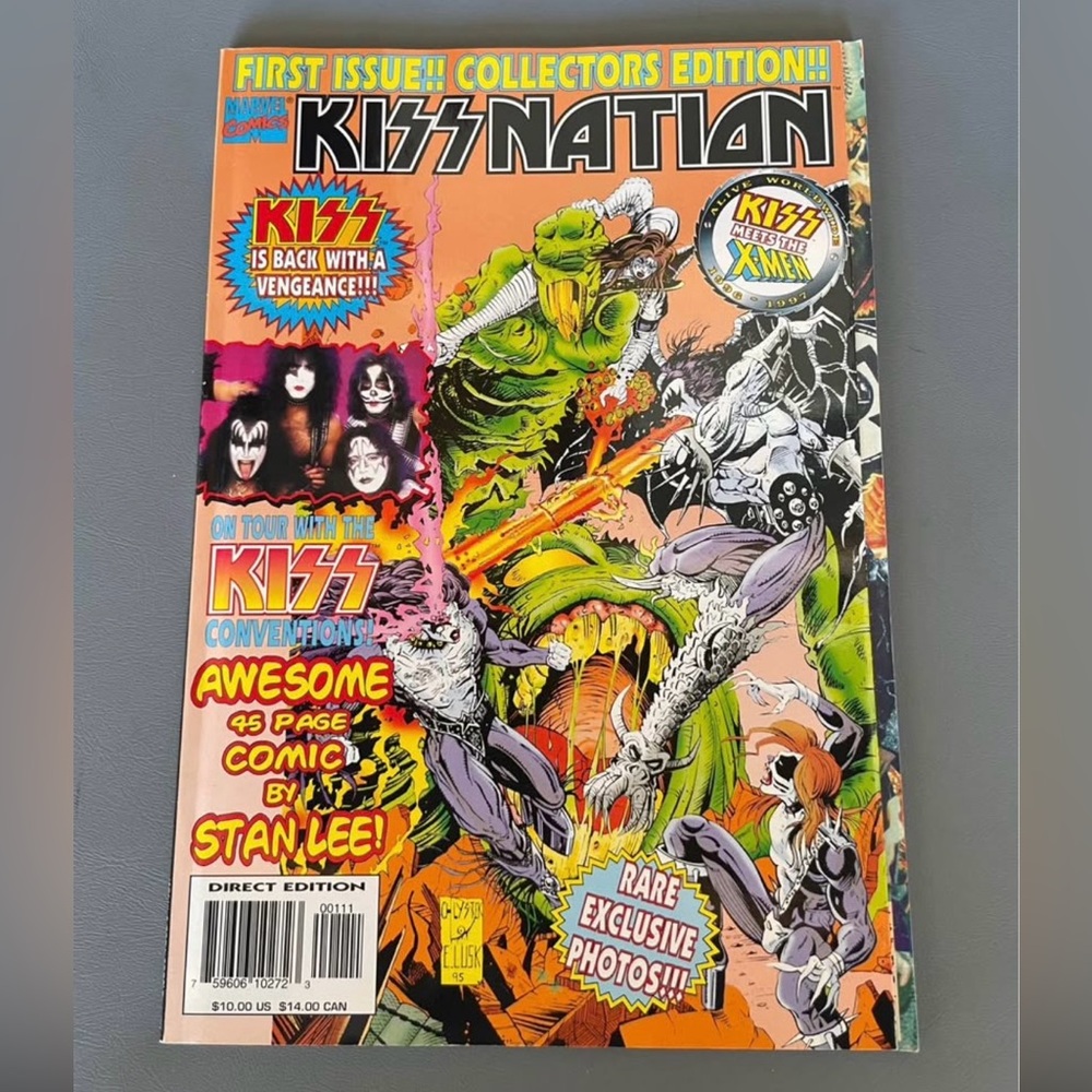 Kiss Nation Comic Book